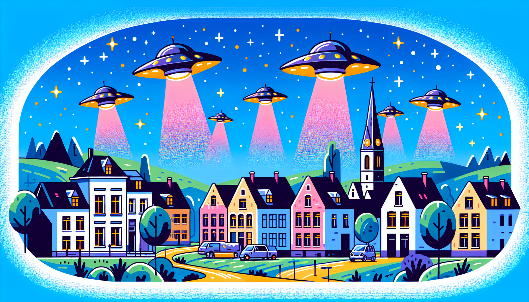 The Belgian UFO Wave of 1989-1990: Mass Sightings Over Europe