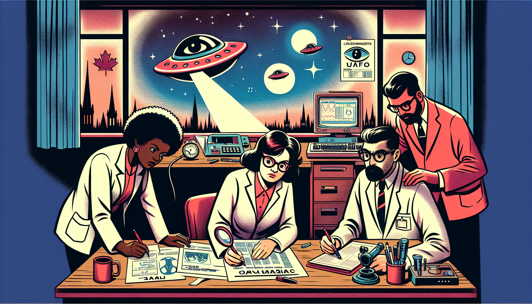 Canadian scientists reviewing UFO sightings