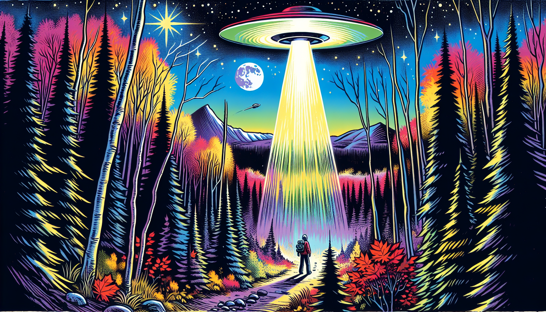 UFOs in Quebec's Forests: Encounters in the Wilderness